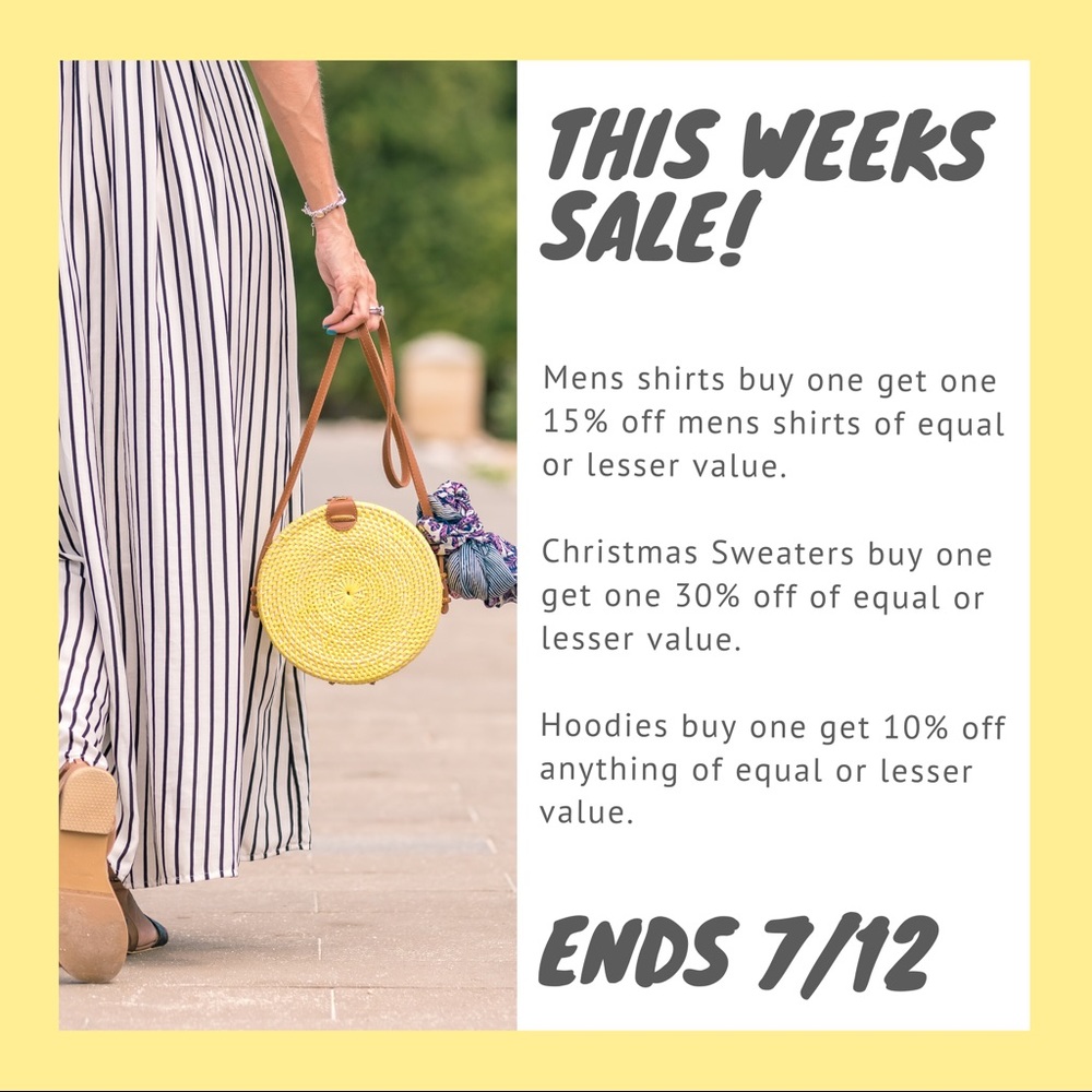 Sale of the week!